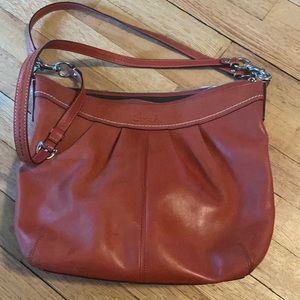 Coach Leather Shoulder Bag